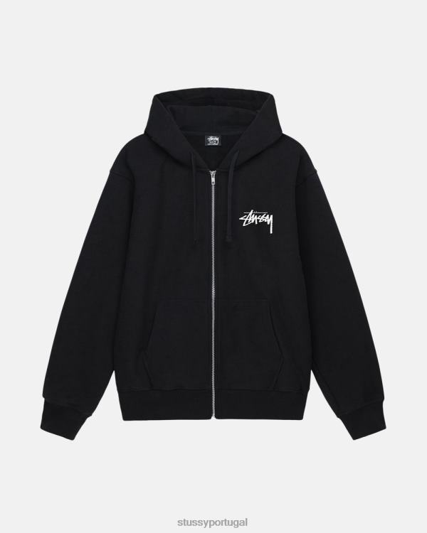 suores STUSSY 68B04166 unissex moletom sara com z per preto